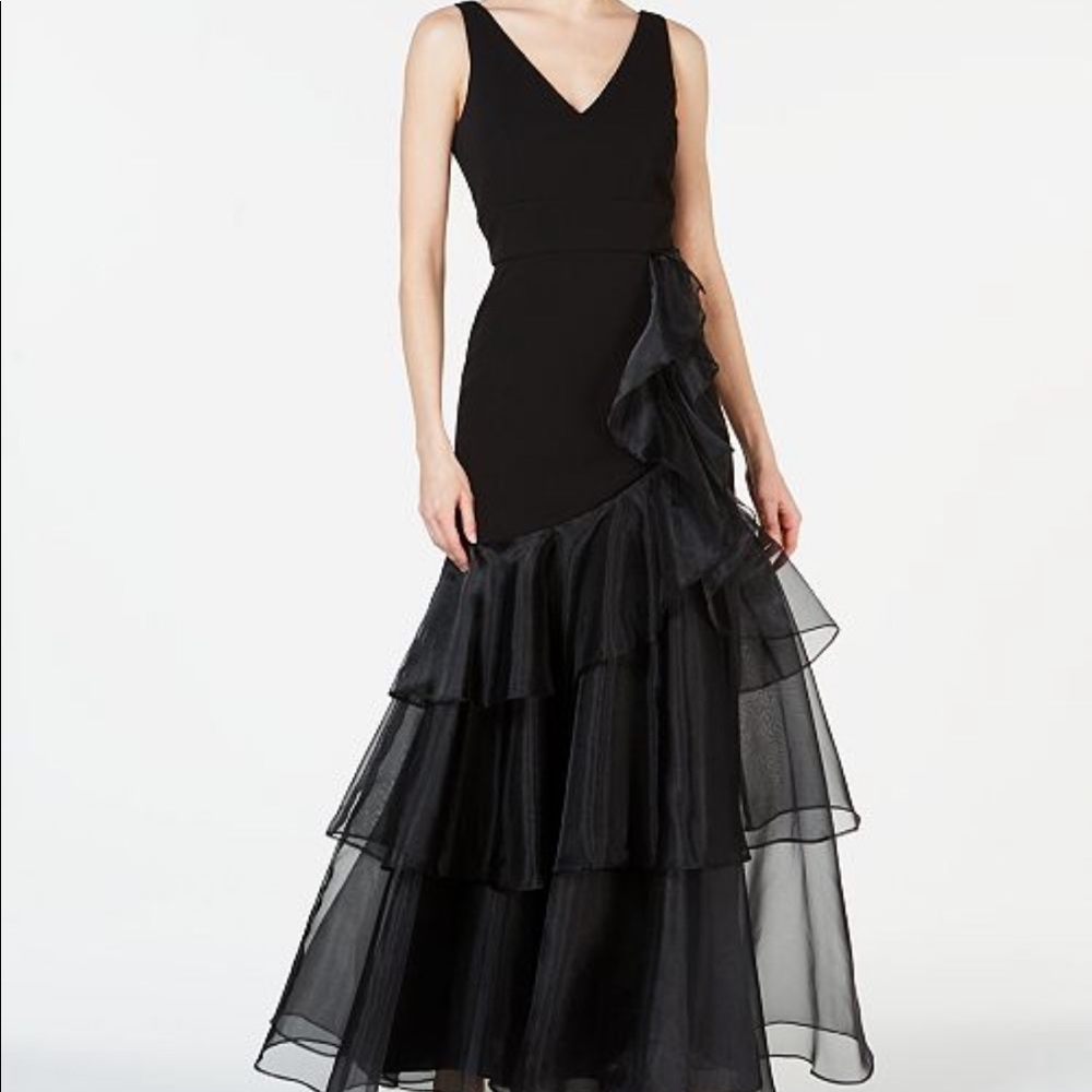 Calvin Klein Evening Gown Black